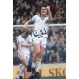 Leeds United Ray Hankin, Football Autographed 12 X 8 Photo, A Superb Image Depicting Hankin