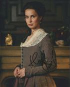 Heida Reed Actress Signed Poldark 8x10 Photo . Good Condition. All signed pieces come with a