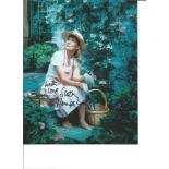 Susan Hampshire signed 10x8 colour photo. Good Condition. All signed pieces come with a