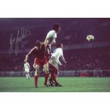 Leeds United Joe Jordan, Football Autographed 12 X 8 Photo, A Superb Image Depicting The Centre