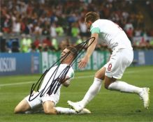 Kieran Trippier Signed England 8x10 Photo . Good Condition. All signed pieces come with a