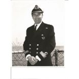 Mjr Gen John V. Cox signed 10 x 8 b/w photo in Military Uniform. American military officer. A native