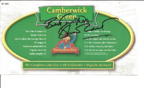 Brian Cant signed insert in Camberwick Green DVD, Included . Good Condition. All signed pieces