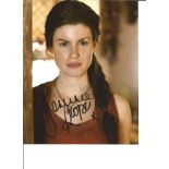 Jemima Rooper signed 10x8 colour photo. Good Condition. All signed pieces come with a Certificate of