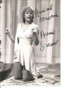 Annie Giradot signed 7x5 black and white photo. Good Condition. All signed pieces come with a