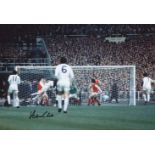 Leeds United Allan Clarke, Football Autographed 12 X 8 Photo, A Superb Image Depicting The Leeds