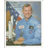 Mark N Brown signed 10x8 colour NASA photo. Dedicated. Good Condition. All signed pieces come with a