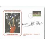Larry Lloyd Signed Nottingham Forest 1979 European Cup Winners Commemorative Cover . Good Condition.