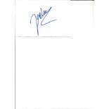 Jordan(Katie Price) signed white card with 10x8 colour photo. Good Condition. All signed pieces come