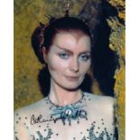 Blowout Sale! Space: 1999 Catherine Schell hand signed 10x8 photo. This beautiful hand signed