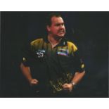 Kim Huybrechts Signed Darts 8x10 Photo . Good Condition. All signed pieces come with a Certificate