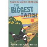 Alan Davies and Ruth Miller signed The Biggest Twitch softback. Signed on inside title page.