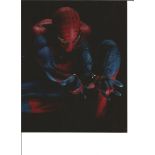 Andrew Garfield signed 10x8 colour Spiderman photo. Good Condition. All signed pieces come with a