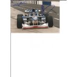 Jean Alesi and Pedro Diniz signed 7x5 colour photo. Good Condition. All signed pieces come with a