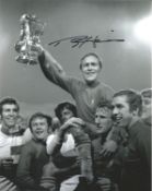 Ron Harris Signed Chelsea Fa Cup 8x10 Photo . Good Condition. All signed pieces come with a