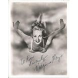 Virginia Mayo signed 10x8 black and white photo. Dedicated. Good Condition. All signed pieces come