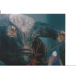 Ross Muller signed 10x8 colour photo from Dr Who. Good Condition. All signed pieces come with a