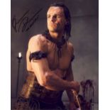 Blowout Sale! Spartacus Stephen Dunlevy hand signed 10x8 photo. This beautiful hand signed photo