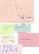 Assorted TV signed collection. 14 items, mainly 10x8 colour photos. Includes Shani Wallis, Bob