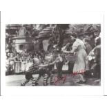 Jerry Maren signed 10x8 b/w photo as a Munchkin the Wizard of Oz. Good Condition. All signed