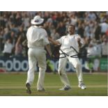 Steve Harmison Signed England Cricket 8x10 Photo. Good Condition. All signed pieces come with a