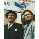 Gary Webster Actor Signed Minder 8x10 Photo . Good Condition. All signed pieces come with a