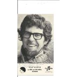 Rolf Harris signed 6x4 black and white photo. Dedicated. Good Condition. All signed pieces come with