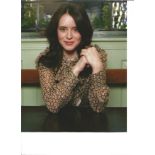Claire Foy signed 10x8 colour photo. Good Condition. All signed pieces come with a Certificate of
