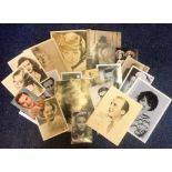PRINTED/STAMPED Entertainment collection. 23 items. Amongst names are Bing Crosby, Nancy Carroll,