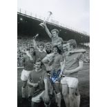 Leeds United Mick Bates, Football Autographed 12 X 8 Photo, A Superb Image Depicting Leeds United