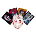 Kane Hodder Friday 13th hand signed Jason Voorhees mask. Hand Signed by Kane Hodder, who played