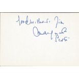 Margaretta Scott signed 6x4 white card. Dedicated. Good Condition. All signed pieces come with a