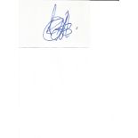 Omar Epps signed white card with 10x8 colour photo. Good Condition. All signed pieces come with a