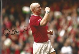 Tom Shanklin Signed Wales Rugby 8x12 Photo . Good Condition. All signed pieces come with a