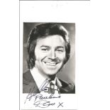 Des O'Connor signed 6x4 black and white photo. Good Condition. All signed pieces come with a