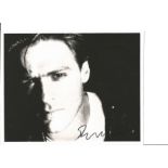 Bryan Adams signed 10x8 black and white photo. Good Condition. All signed pieces come with a