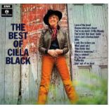 Best of Cilla Black 33rpm album signed on the cover by Cilla Black and George Martin vinyl