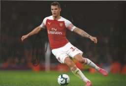 Granit Xhaka Signed Arsenal 8x12 Photo . Good Condition. All signed pieces come with a Certificate
