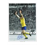 Frank Stapleton Signed Arsenal 12x16 Photo . Good Condition. All signed pieces come with a