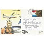 Captain Andreas Pieter Moll signed on his own Test Pilots cover RAF TP5. Flown in Fokker F. 27, G-