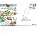 AVM J. Morris CBE (Air Officer Scotland and Northern Ireland) signed RAF flown cover. 50th