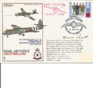 Wg. /Cdr. Dennis Parrot signed RAF West Malling 60th Anniversary of the formation The Flying Corps
