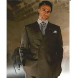 Mark Strong signed 10 x 8 colour Photoshoot Portrait Photo, from in person collection autographed at