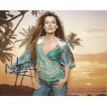 Natasha McElhone signed 10 x 8 colour Photoshoot Landscape Photo, from in person collection