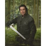 Nathaniel Parker signed 10 x 8 colour Robin Hood Photoshoot Portrait Photo, from in person