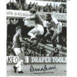 Football Alvin Martin 10x8 signed black and white photo pictured in action for West Ham United. Good