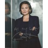 Cherry Jones signed 10 x 8 colour 24 Photoshoot Portrait Photo, from in person collection