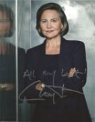 Cherry Jones signed 10 x 8 colour 24 Photoshoot Portrait Photo, from in person collection