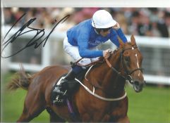Horse Racing William Buick 8x12 signed colour photo. William Buick (born 22 July 1988) is a