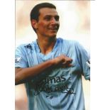 Football Elano 12x8 signed colour photo pictured while playing for Manchester City. Good